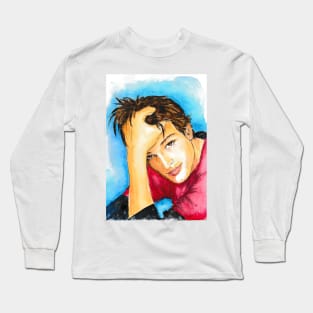 Ashton Kutcher Long Sleeve T-Shirt